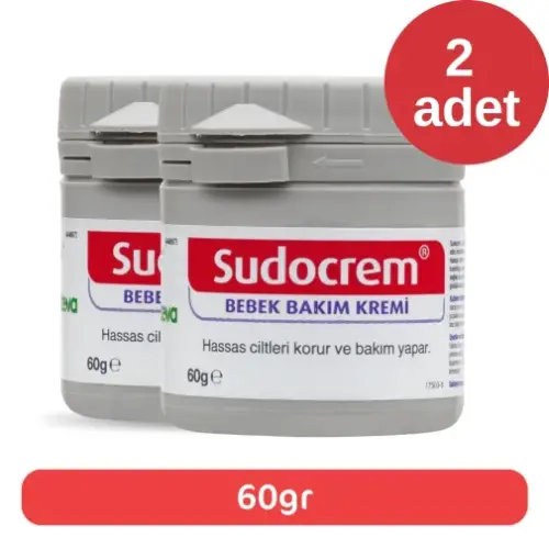 Sudocrem Bebek Bakım Kremi 60 gr 2 Adet - 1