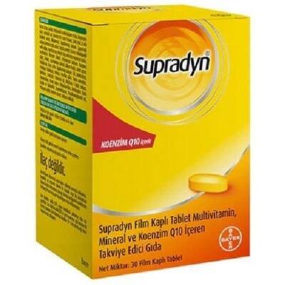 Supradyn all day Koenzım Q10 30 Tablet - 1