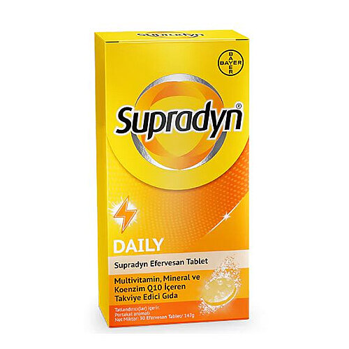 Supradyn Efervesan Koenzim Q10 30 Tablet - 1