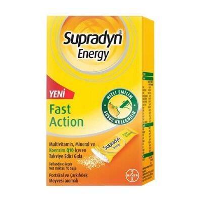 Supradyn Energy Fast Action 10 Saşe - 1