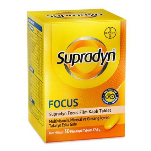 Supradyn Energy Focus 30 Tablet - 1