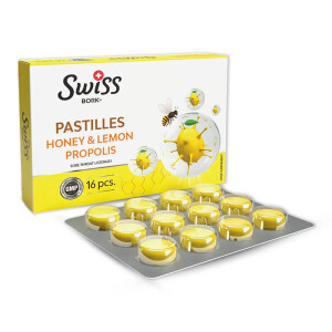 Swiss Bork Bal Limon Propolis Pastil 16'lı