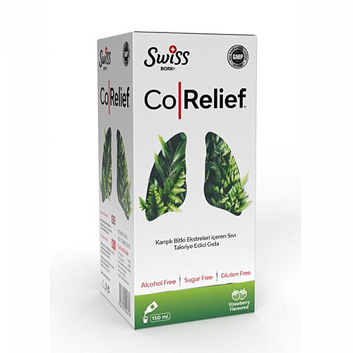 Swiss Bork Co Relief Öksürük Şurubu 150 ml - 1