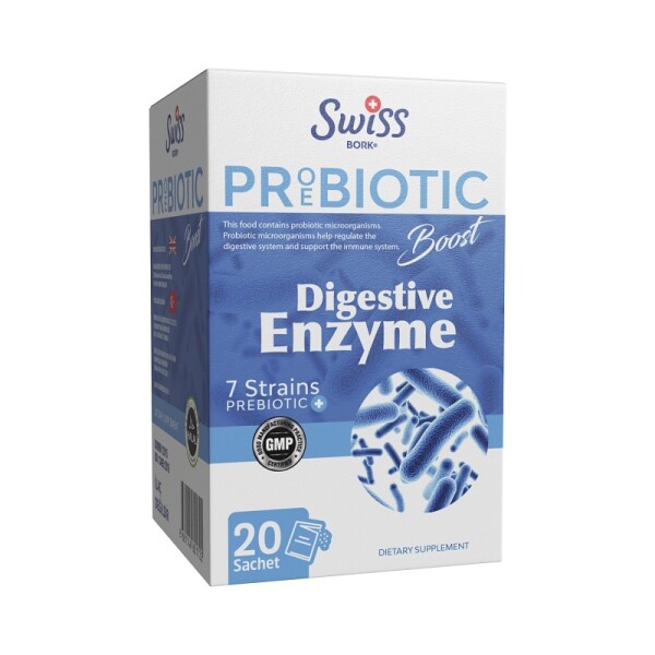 Swiss Bork Digestive Enzyme Boost 20 Şase - 1