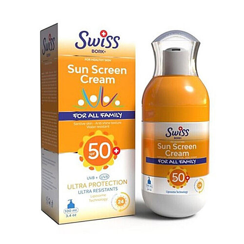 Swiss Bork Leke Karşıtı Güneş Kremi SPF50+ 100 ml - 1