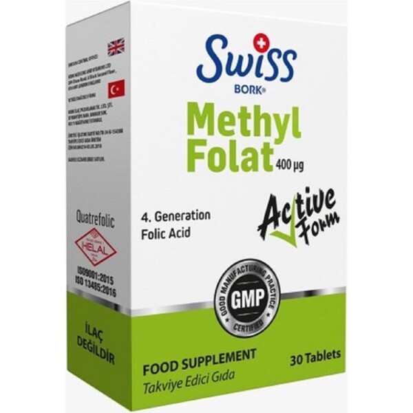 Swiss Bork Methyl Folat 30 Tablet - 1