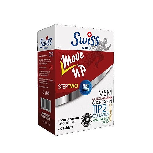 Swiss Bork Move Up Step2 Glocosam 60 Tablet - 1