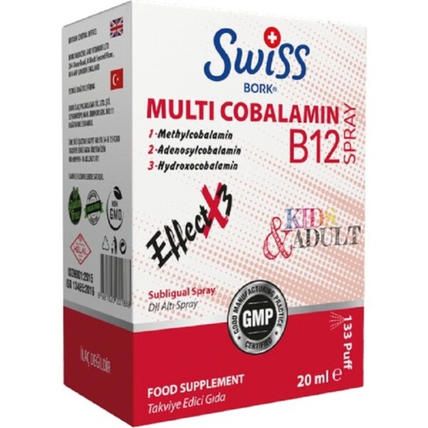 Swiss Bork Multi Cobalamin B12 Sprey 20 ml - 1