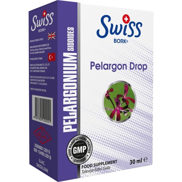 Swiss Bork Pelergon Damla 30 ml - 1