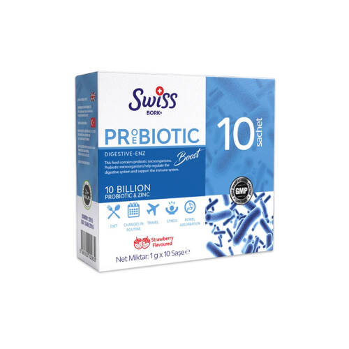 Swiss Bork Probiotic Boost 10 Saşe - 1