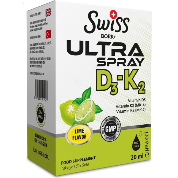 Swiss Bork Ultra D3-K2 Sprey 20 ml - 1