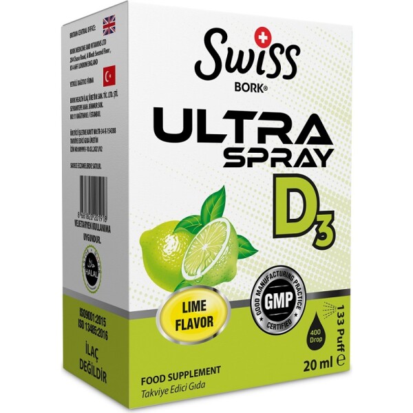 Swiss Bork Ultra D3 Sprey 20 ml - 1