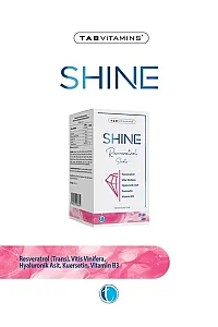Tab İlaç Tabvitamins Shine Seramid ve Resveratrol 30 Kapsül