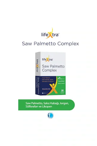 Tab Lifextra Saw Palmetto Complex 30 Kapsül - 1