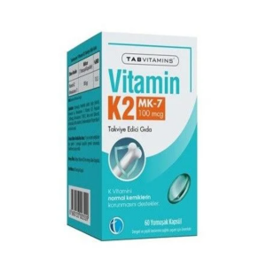 Tab Vitamins Vitamin K2 60 Kapsül
