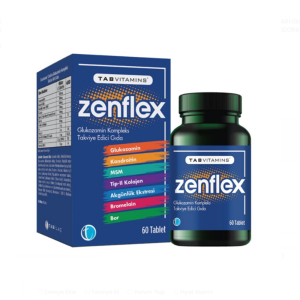 Tab Vitamins Zenflex Takviye Edici Gıda 60 Tablet