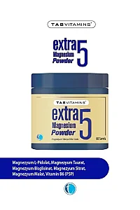 Tabvitamins Extra 5 Magnezyum Powder 60 Servis