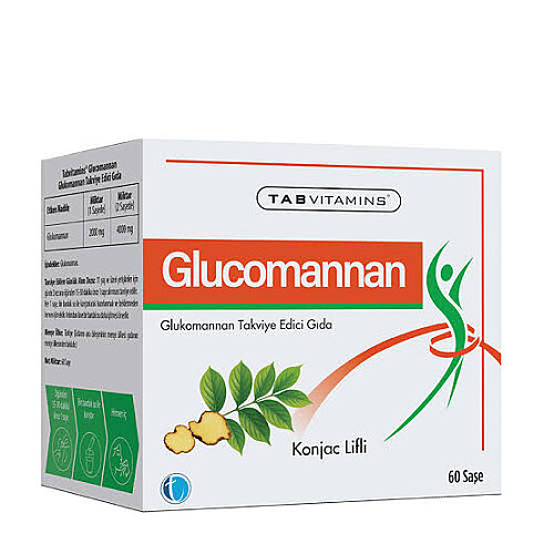 TabVitamins Glucomannan 60 Saşe - 1