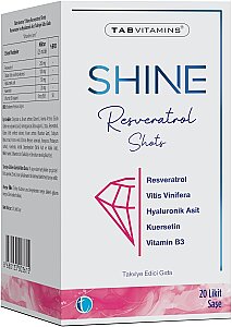 Tabvitamins Shine Resveratrol 20 Likit Saşe