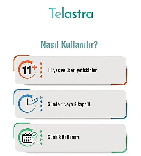 Tabvitamins Telastra 30 Kapsül - 4