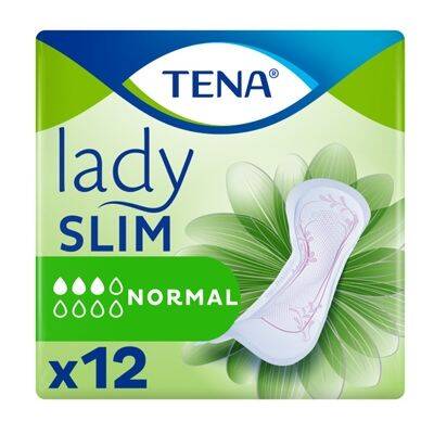 TENA Lady Slim Normal Kadın Mesane Pedi 3 damla 12'li - 1