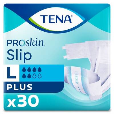 TENA Proskin Slip Plus 6 Damla Large 30'lu - 1