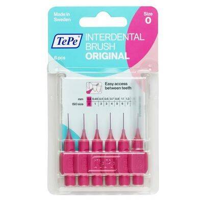 Tepe Arayüz Blister Pembe 0,4mm No0 6'lı (T180) - 1