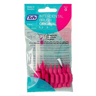 Tepe Arayüz Pembe 0,4mm No0 8'li(T101) - 1