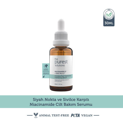 The Purest Solutions Gözenek Siyah Nokta ve Akne (Sivilce) Giderici Bakım Serumu 30ml - 1