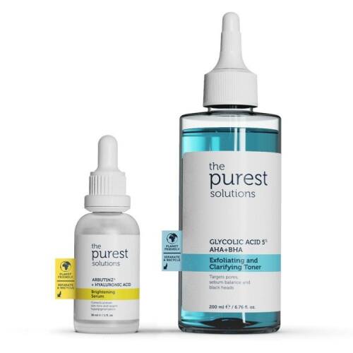 The Purest Solutions Koyu Leke ve Gözenek Karşıtı Bakım Seti 200 ml + 30 ml - 1