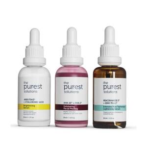 The Purest Solutions Leke Önleyici + Aydınlatıcı + Sivilce & Sebum Dengeleyici Bakım Seti