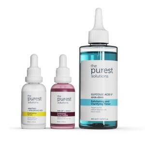 The Purest Solutions Leke Önleyici Aydınlatıcı ve Gözenek Sıkılaştırıcı Cilt Bakım Seti