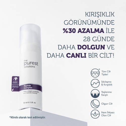 The Purest Solutions Peptit Içerikli Yaşlanma Karşıtı Cilt Bakım Serumu 30ml - 2