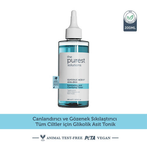 The Purest Solutions Gözenek Sıkılaştırıcı ve Arındırıcı 200 ml Tonik - 1