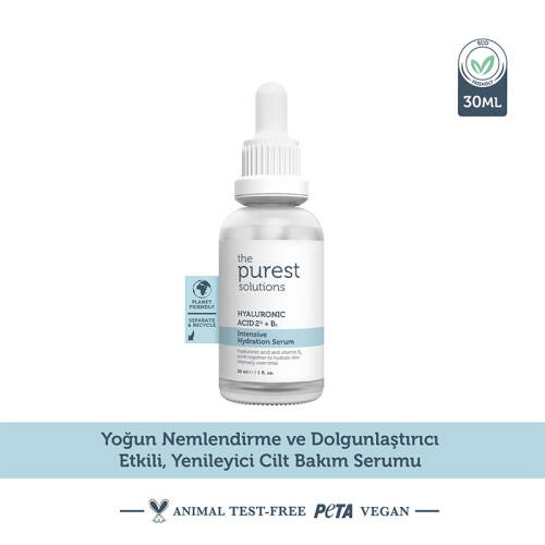 The Purest Solutions Tüm Cilt Tipleri için Yoğun Nemlendirici Bakım Serumu 30ml - 1