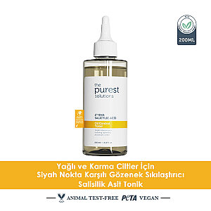 The Purest Solutions Yağ Kontrol Toneri BHA Salisilik Asit 200 ml - 4
