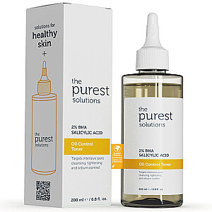 The Purest Solutions Yağ Kontrol Toneri BHA Salisilik Asit 200 ml - 2
