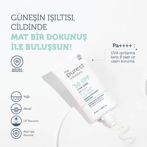 The Purest Solutions Yağlı Ciltler Için Mat Bitişli Güneş Kremi 50ml - 2