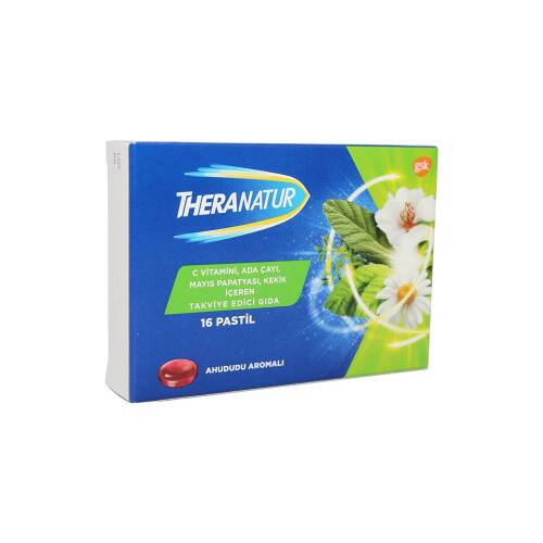 Theranatur Ahududu Aromalı 16 Pastil - 1