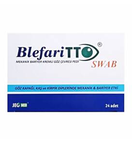 TTO Blefaritto Swab Göz Temizleme Mendili 24 Adet