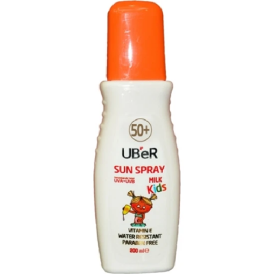 Uber Kids Güneş Sütü SPF50+ 200 ml - 1