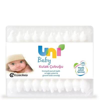 Uni Baby 60 Adet Kulak Çubuğu - 1