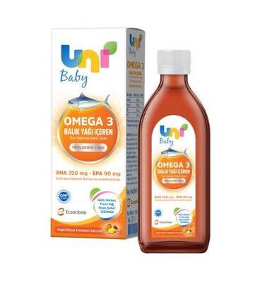Uni Baby Omega 3 Balık Yağı 150ml - 1