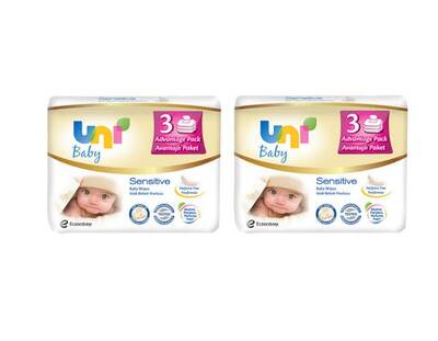 Uni Baby Sensitive Islak Havlu 56 Adet 6'lı Avantaj Paketi - 1
