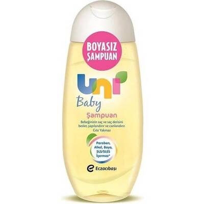 Uni Baby Yenidoğan Saç ve Vücut Köpük Şampuan 200 ml - 1