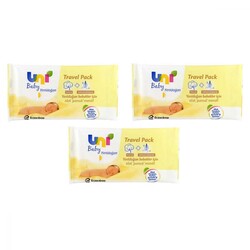 Uni Baby Yenidoğan Travel Pack 10 Yaprak 3'lü Avantaj Paketi