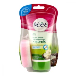 Veet Naturals Duşta Tüy Dökücü Krem Hassas Ciltler Shea Yağı 150 ml