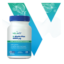 Velavit V-Biotin 5000 mg 60 Tablet