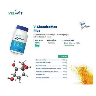 Velavit V-Chondromax Plus 90 Tablet - 3