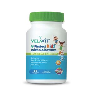 Velavit V-Firstect Kids with Colostrum 30 Tablet - 1